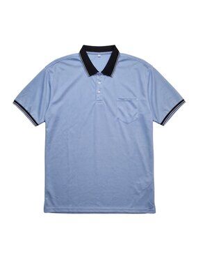 NWOT | Sky Blue Technical Performance Short Sleeve Pocket Polo Shirt | XL